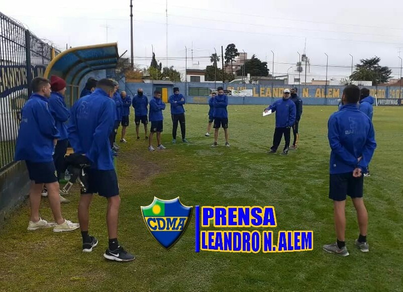 Tras dar negativo en la totalidad de testeos, el plantel de Leandro N. Alem volvió a las prácticas