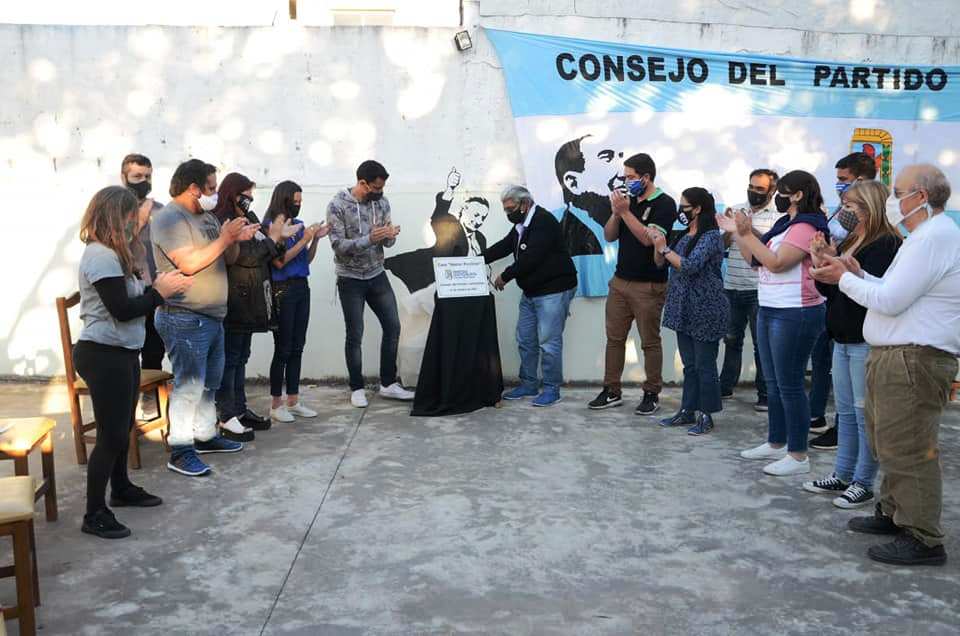 Desde ahora, la sede local del PJ se llama &ldquo;N&eacute;stor Kirchner&rdquo;