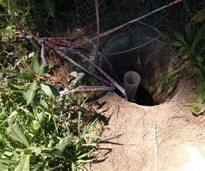 Se robaron una tapa de ABSA y tambi&eacute;n el arreglo provisorio de los vecinos