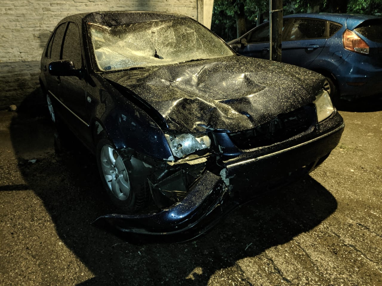 CHOQUE AUTO Y MOTO - MUERTE JORGE ACOSTA 1