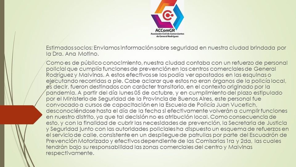 COMUNICADO-ACCOMGR-PRESENCIA-POLICIAL