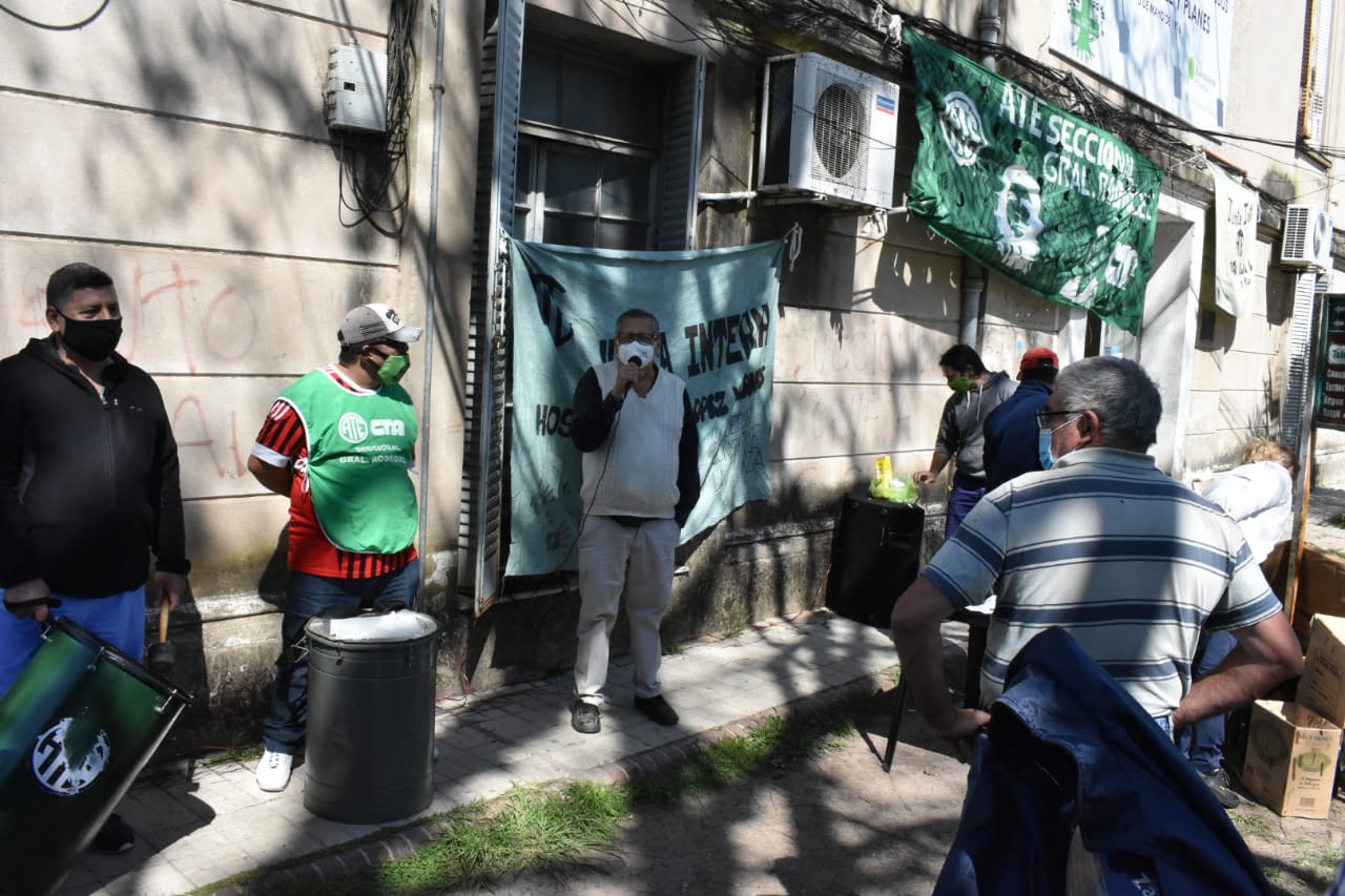 ATE anunció un paro de 72 horas en el Hospital Vicente López