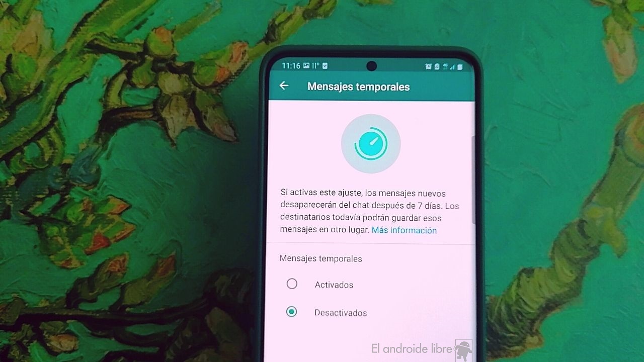 WhatsApp habilitó la nueva funcionalidad "Mensajes temporales": ¿Cómo activarla?