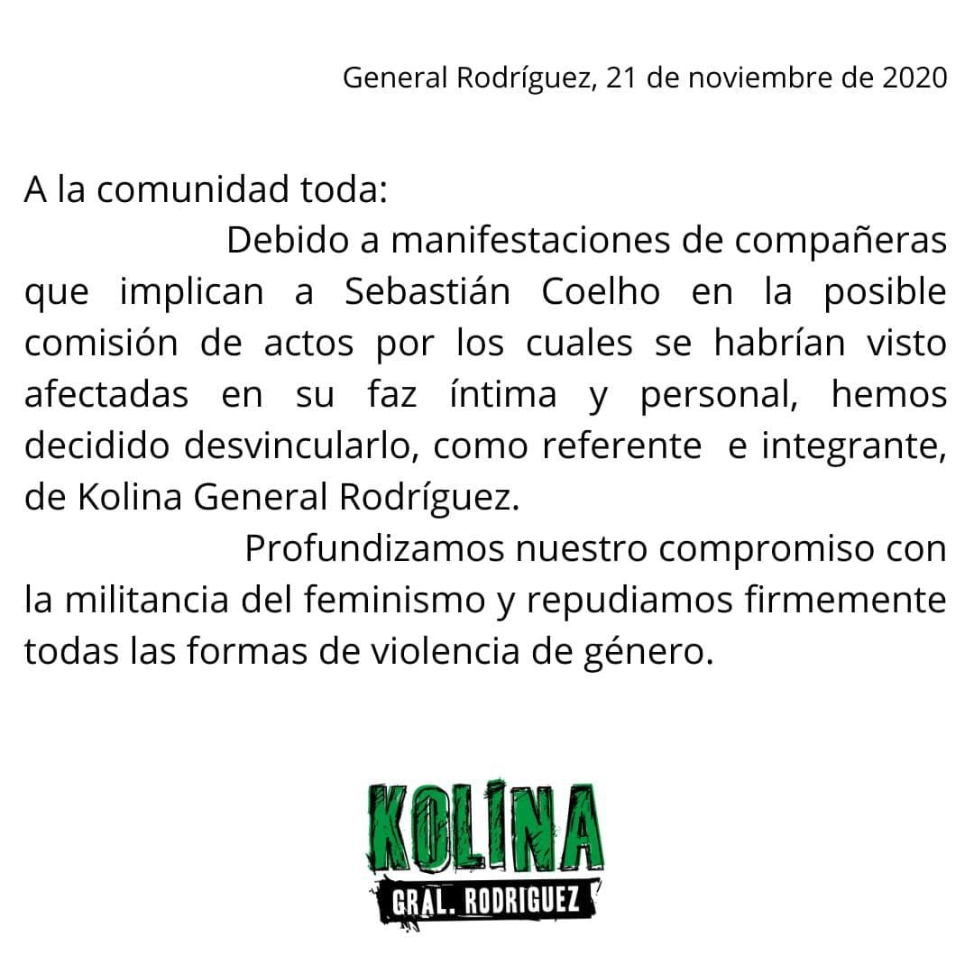 KOLINA-GRAL-RODRIGUEZ-COMUNICADO-SEBASTIAN-COELHO