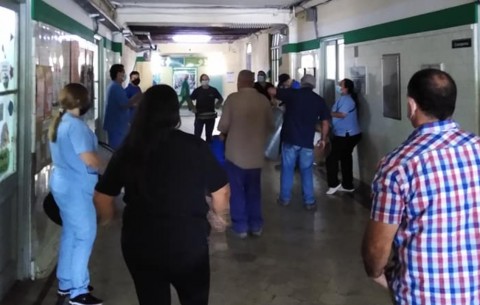 ATE levantó el paro en el Hospital Vicente López pero convocó a una nueva movilización