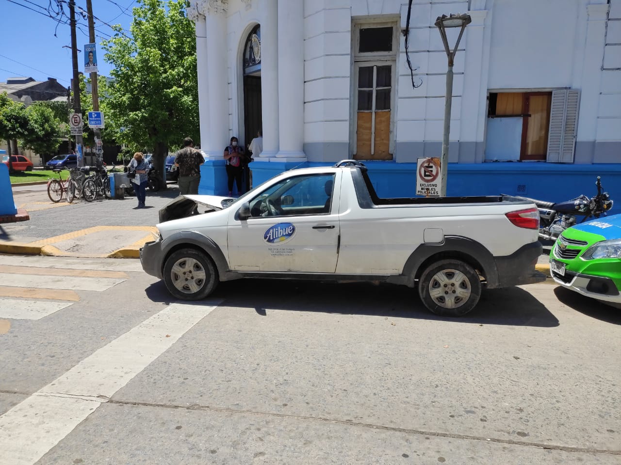 CAMIONETA Y AUTO CHOQUE AUTOPISTA DICIEMBRE 2020 - 1