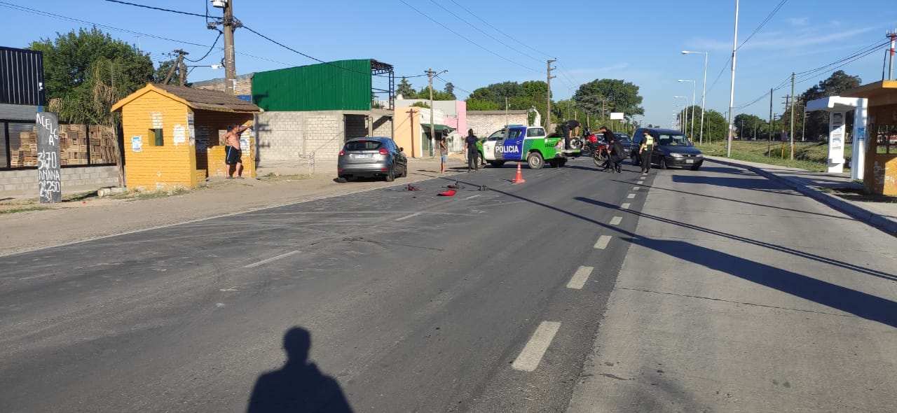 Cómo se encuentra la mujer herida tras el fuerte choque en parada 