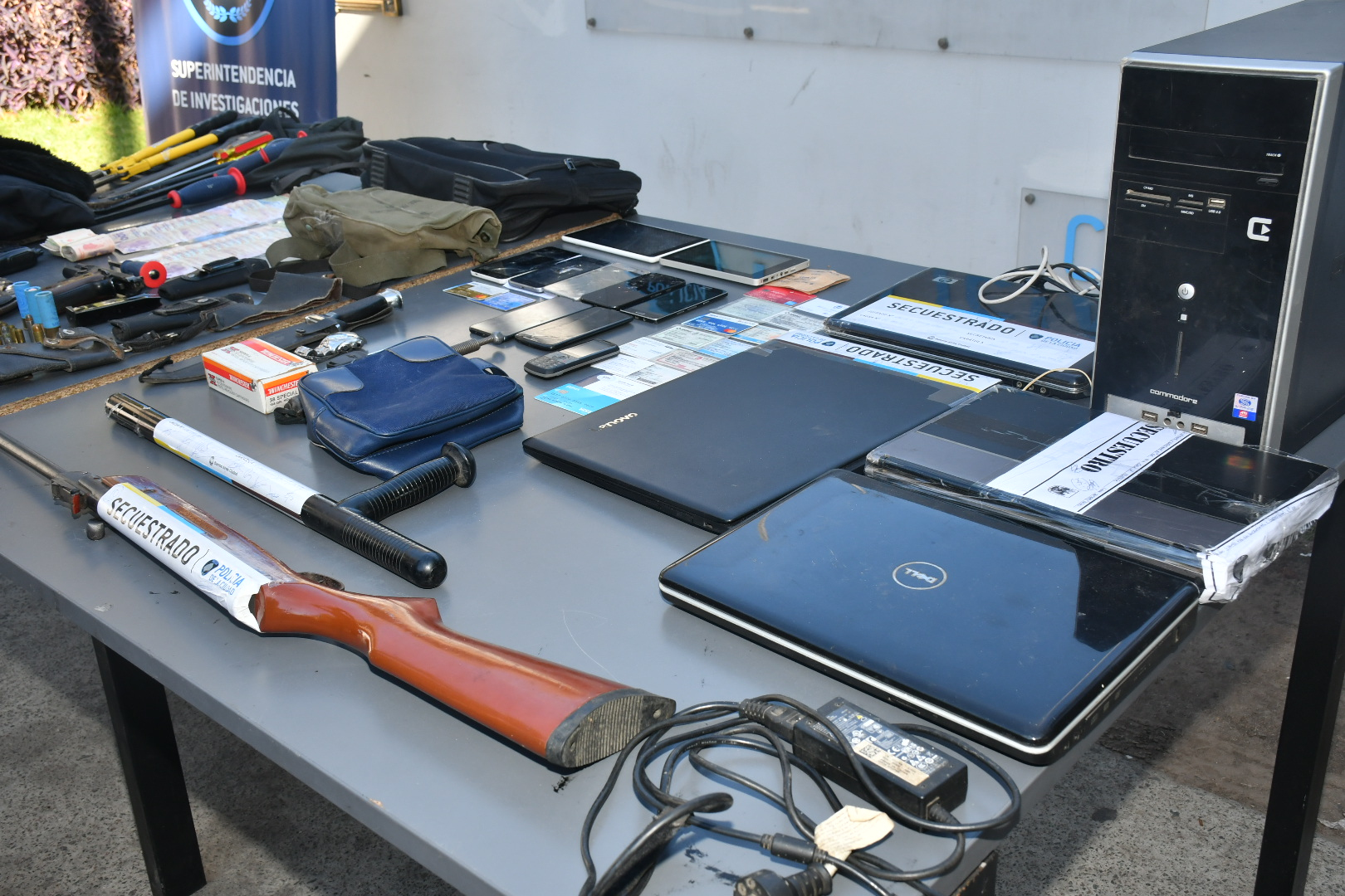 Policía de la Ciudad intervención General Rodríguez