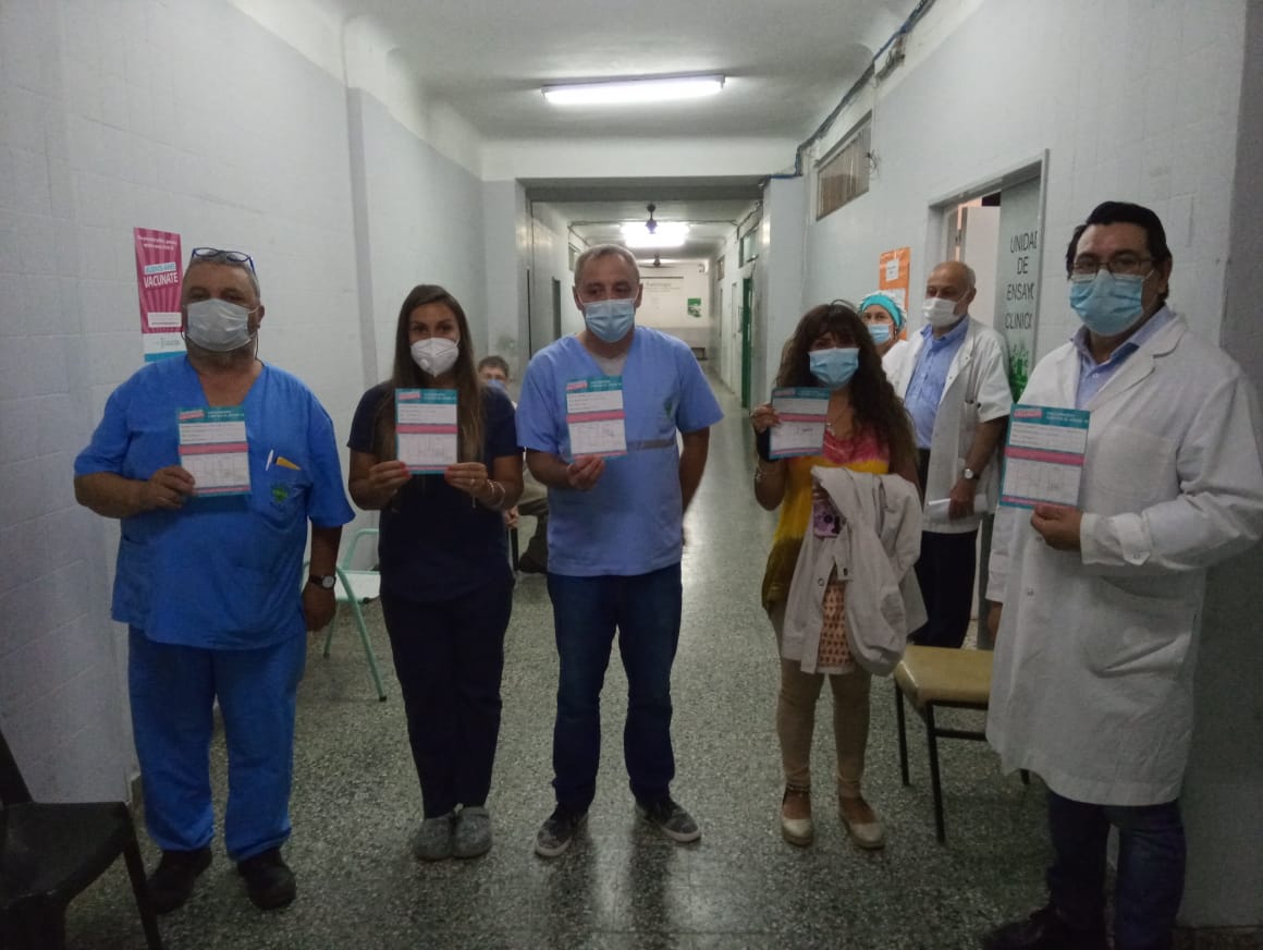 VACUNACION COVID-19 HOSPITAL VICENTE LOPEZ DICIEMBRE 2020 - 1