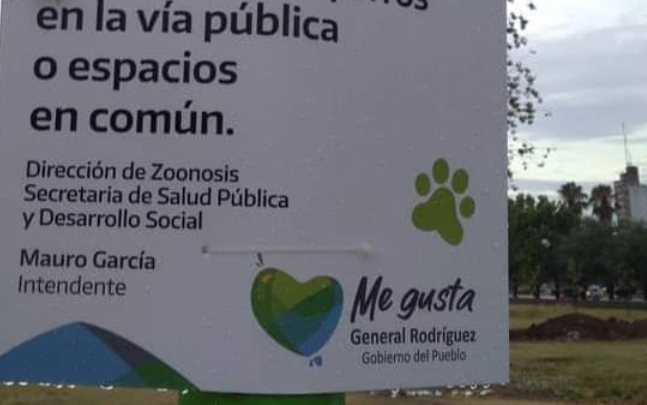 Un cartel de Zoonosis despertó enojo de vecinos y proteccionistas