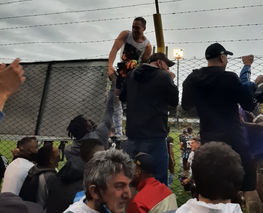 Video: el festejo de Atlas en Isidro Casanova