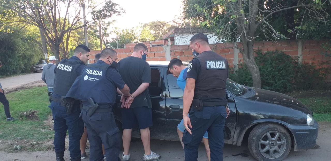 Detuvieron en Moreno a tres jóvenes tras el robo de una moto en General Rodríguez
