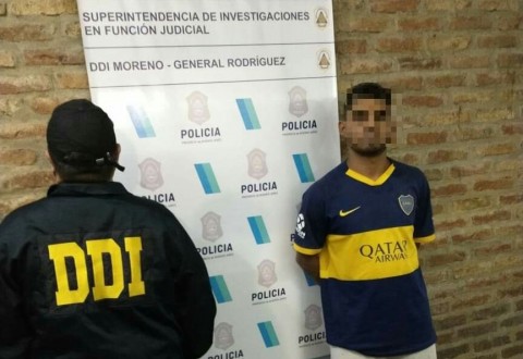 Detuvieron en Morón a un sujeto acusado de dos entraderas en General Rodríguez