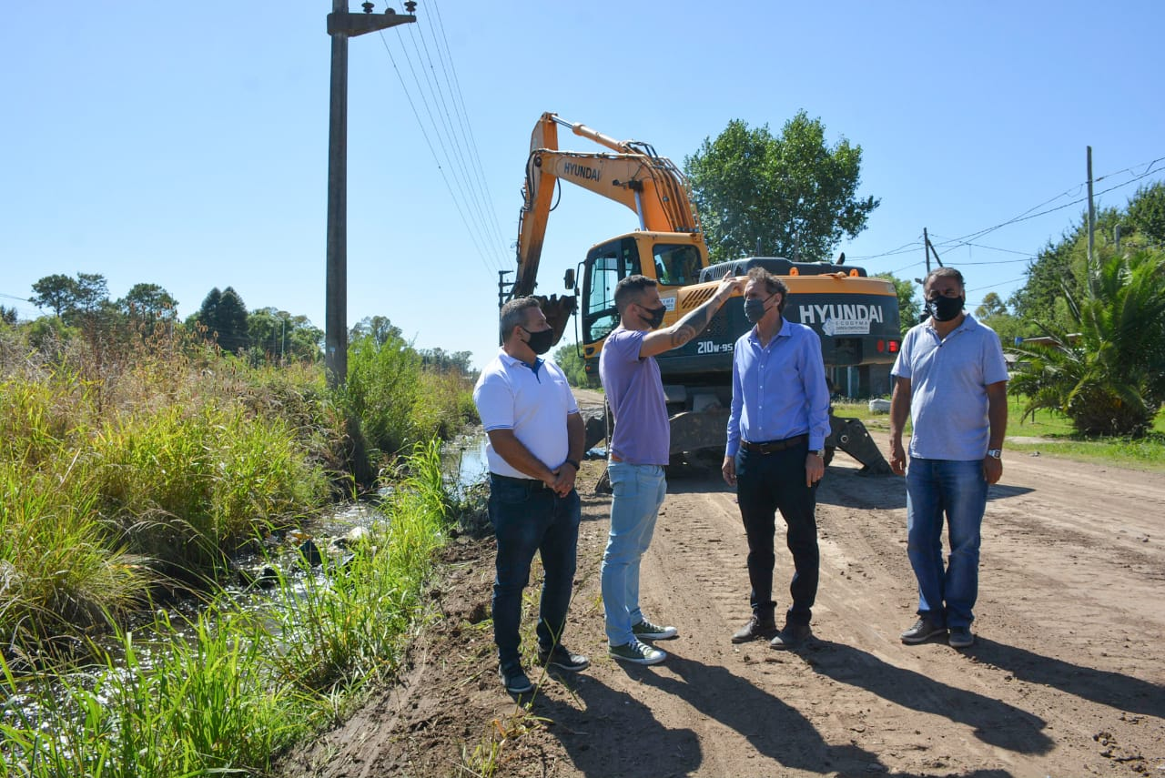 El ministro de Obras Públicas de la Nación visitó General Rodríguez