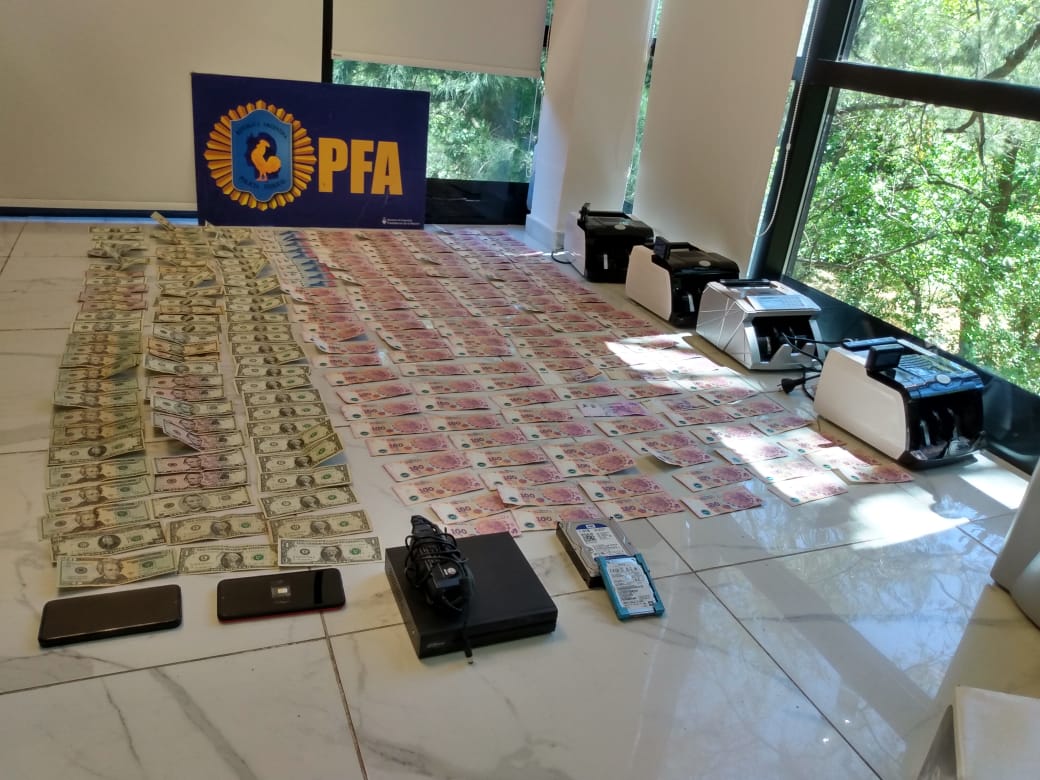 Desarticularon "cuevas" financieras en General Rodríguez y alrededores