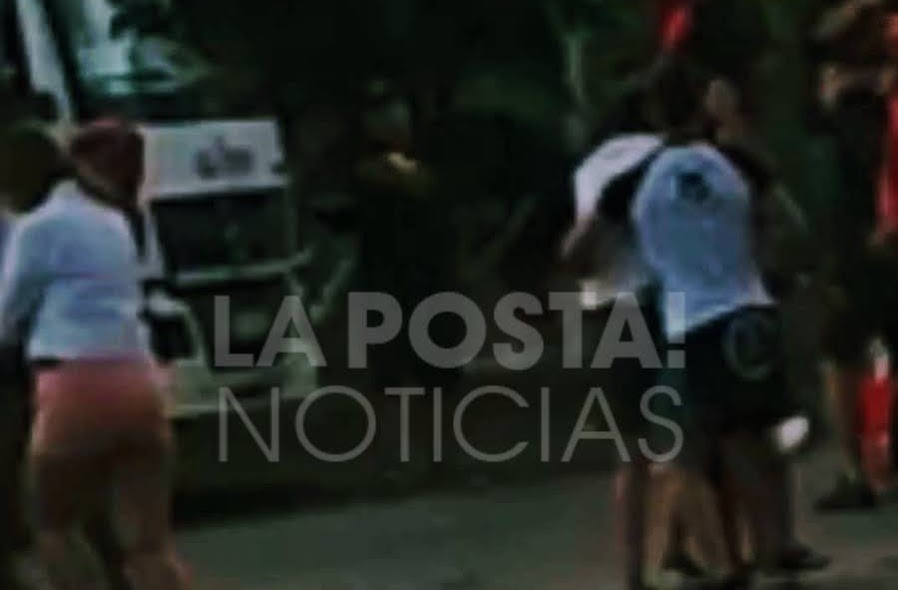 Fiesta en la calle en año nuevo: Tras golpes y balazos quedaron tres heridos