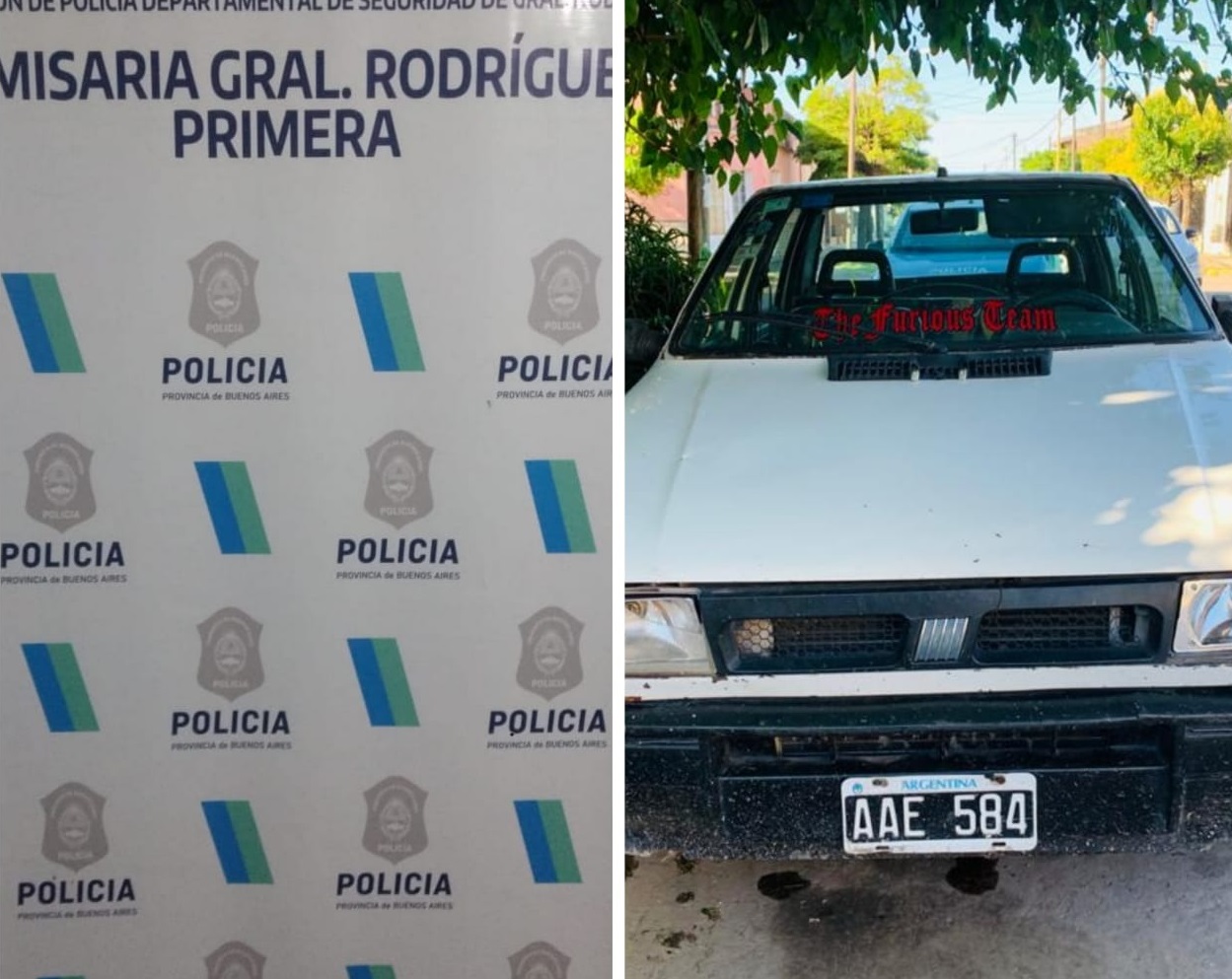 MORENENSE DETENIDO ROBO AUTO CALLE MITRE 1