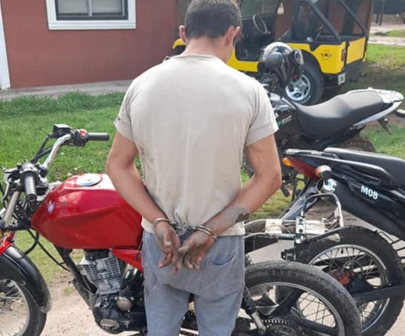 DETENIDO POR PATRULLA MOTORIZADA 1