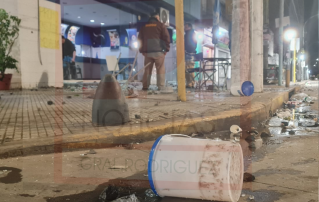 Saquearon y causaron destrozos en una helader&iacute;a c&eacute;ntrica tras los festejos en apoyo a la Selecci&oacute;n