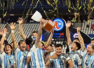 Un rodriguense grit&oacute; &iexcl;Campe&oacute;n! con la Selecci&oacute;n Argentina