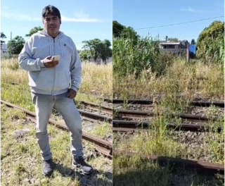 "Hasta dos metros y medio...": el otro "enemigo" del ramal Moreno-Mercedes