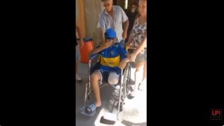Video: quince d&iacute;as despu&eacute;s del grave accidente, Lautaro Boca finalmente recibi&oacute; el alta m&eacute;dica