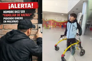 Alertan por un estafador que anda pidiendo dinero en nombre de la campa&ntilde;a "Unidos por Rafa"