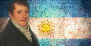 General Rodr&iacute;guez conmemora el D&iacute;a de la Bandera