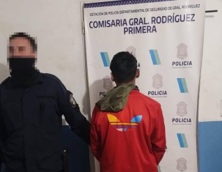 Informaron otra detención de presunto motochorro