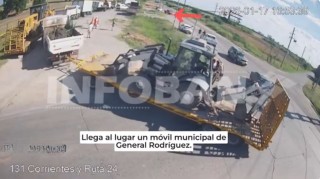 Se conoci&oacute; otro video de c&oacute;mo fue el rescate "forzoso" del cami&oacute;n de Moreno en Gral Rodr&iacute;guez