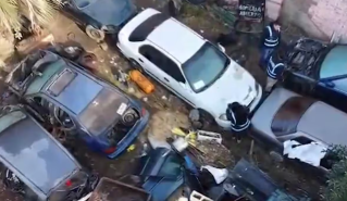 Video: as&iacute; cay&oacute; la "Banda de los Honda" en Gral Rodr&iacute;guez tras una serie de allanamientos