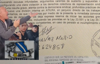 Pasan a legales en Atilra: Mario Ch&aacute;vez mand&oacute; carta documento contra la conducci&oacute;n de Heber R&iacute;os