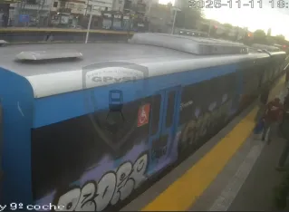 Detuvieron a una banda que vandalizaba formaciones del Tren Sarmiento a lo largo de toda la zona Oeste