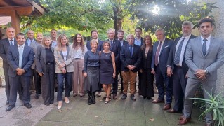 El jefe de los fiscales bonaerenses se reuni&oacute; con representantes de la Justicia rodriguenses