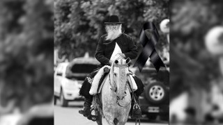 El emotivo adi&oacute;s a un vecino rodriguense amante de lo tradicionalista y "gaucho de ley"