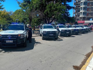 Mauro Garc&iacute;a present&oacute; nuevos patrulleros y otros dos veh&iacute;culos: a qu&eacute; &aacute;reas ser&aacute;n destinados