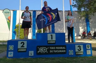 Guillermina de Benedetto se consagró campeona nacional de tiro con arco