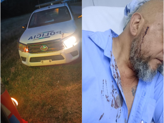 Un chofer de La Perlita fue herido de bala mientras manejaba sobre la Ruta 24