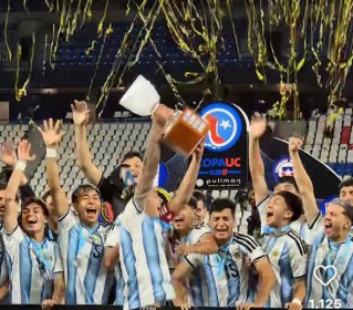 Un rodriguense grit&oacute; &iexcl;Campe&oacute;n! con la Selecci&oacute;n Argentina