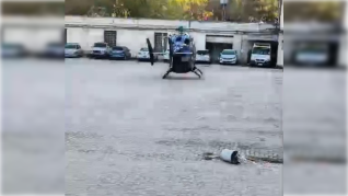 Qu&eacute; pas&oacute; que un helic&oacute;ptero apareci&oacute; de urgencia esta tarde en el Hospital Vicente L&oacute;pez