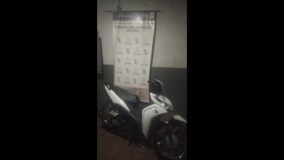 Informaron la detenci&oacute;n de un hombre que circulaba en una moto robada horas antes