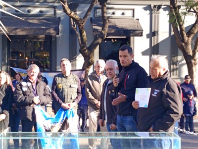 Gral Rodr&iacute;guez homenaje&oacute; a los ca&iacute;dos y sobrevivientes del crucero ARA General Belgrano