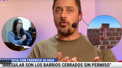 Aliaga respondió a las acusaciones de Ruiz y redobló: "Hacen show, en la campaña sacan los colmillos y antes votaron juntos"