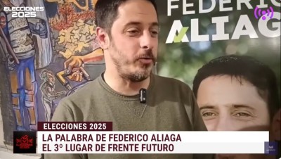 Federico Aliaga: "en menos de un año, logramos ser la tercera fuerza del distrito"