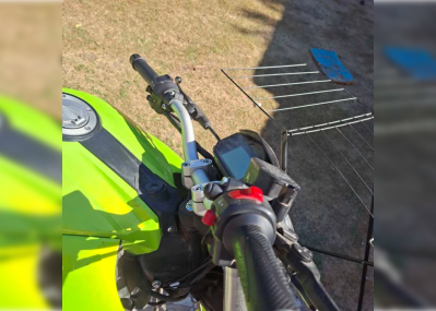 Motochorros le robaron violentamente la moto en Gral. Rodr&iacute;guez y la recuper&oacute; horas despu&eacute;s en Ituzaing&oacute;