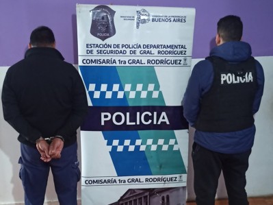 Cayó un sospechoso de un robo con importante despliegue logístico en General Rodríguez