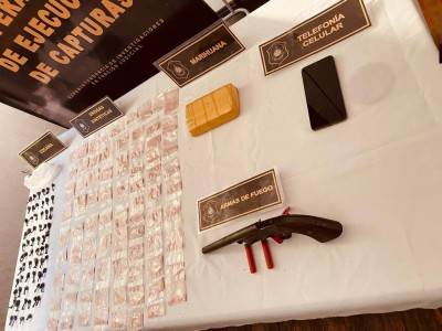 Desbarataron un punto de venta de drogas en Gral. Rodr&iacute;guez y hay detenidos