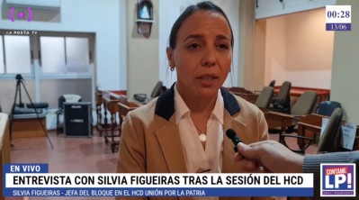 Silvia Figueiras lamentó el escándalo en el HCD y argumentó la presencia de funcionarios en la sesión