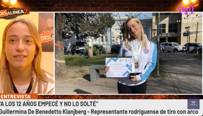 El "efecto Messi" que vivi&oacute; la rodriguense Guillermina De Benedetto en Colombia: "nos ped&iacute;an las camisetas"