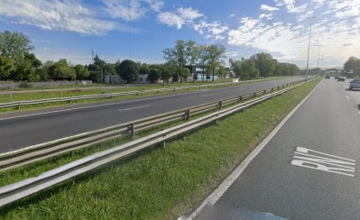 Un auto volcó en el kilómetro 49,500 de la Autopista: se registró un herido